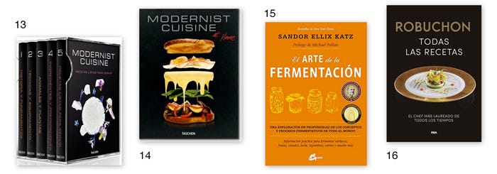 Veinte libros de cocina para regalar en Navidad