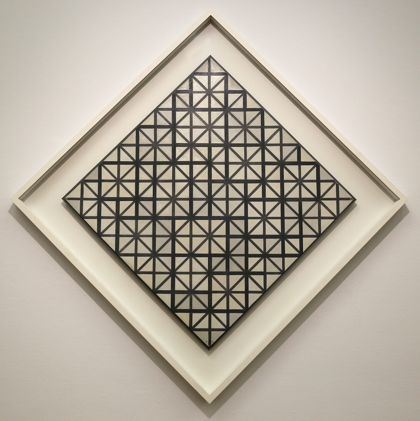 Piet Mondrian, Lozenge Composition, 1921 Piet Mondrian, Lozenge Composition, 1921