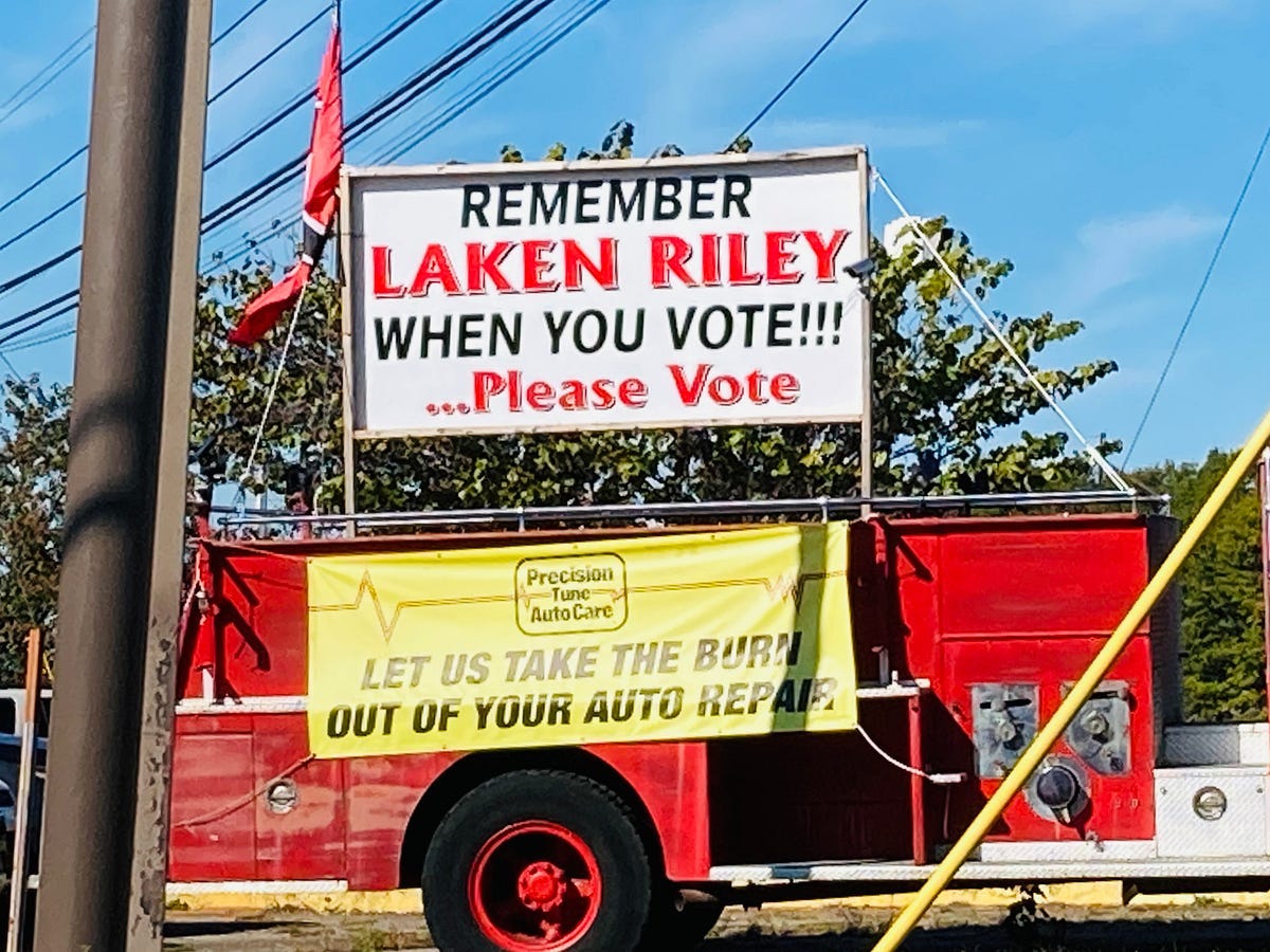 Remember Laken Riley . . . and Thousands More Tragic Deaths | by Noel  Holston | ILLUMINATION | Medium