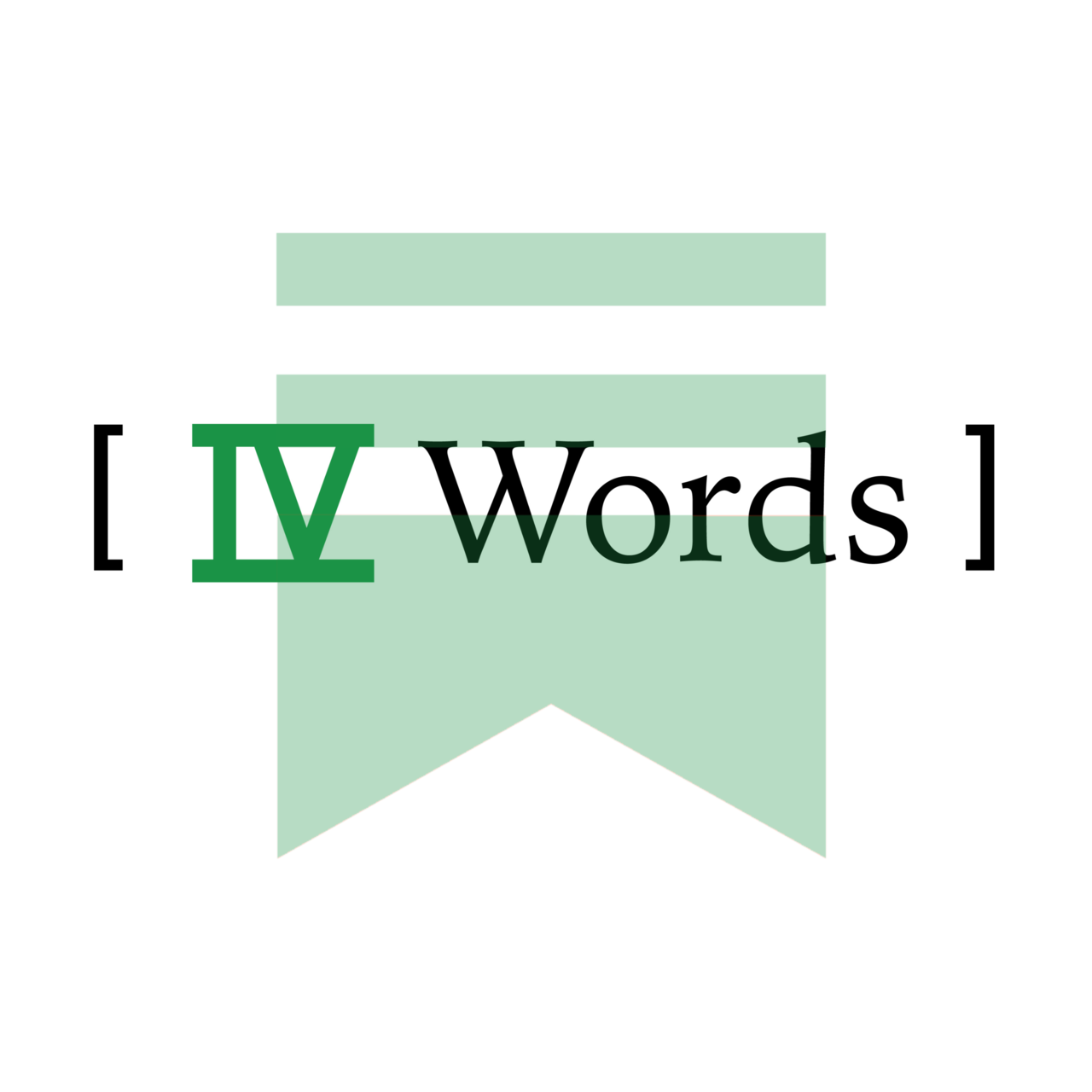 IV Words Stacked logo