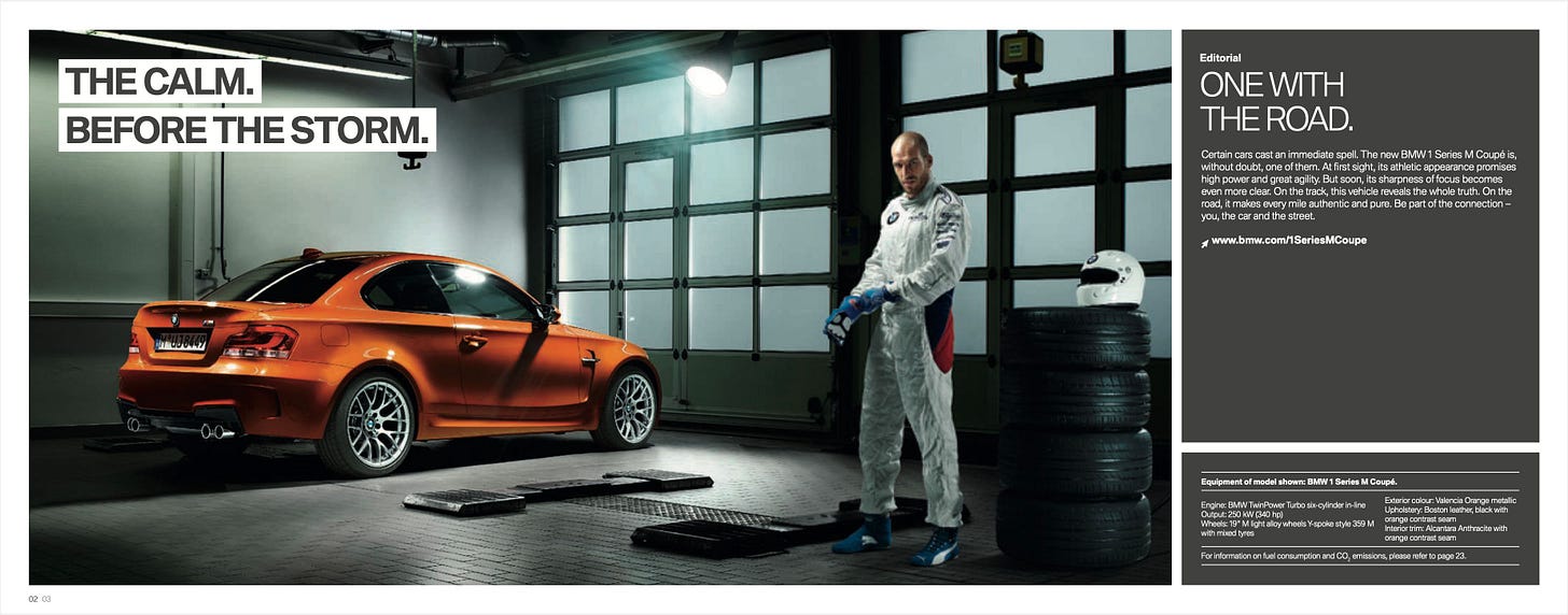 BMW 1M 2010 brochure