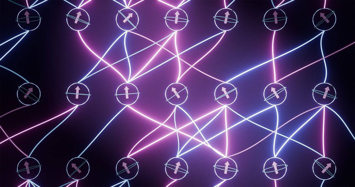 Alaina Green, Norbert Linke, and colleagues demonstrate that controlled quantum randomness and machine errors can enhance neural network performance