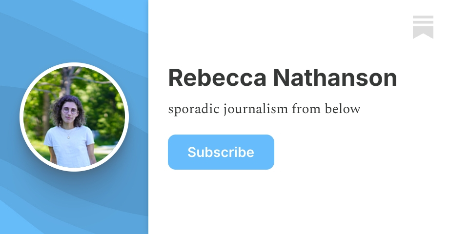 Rebecca Nathanson | Substack