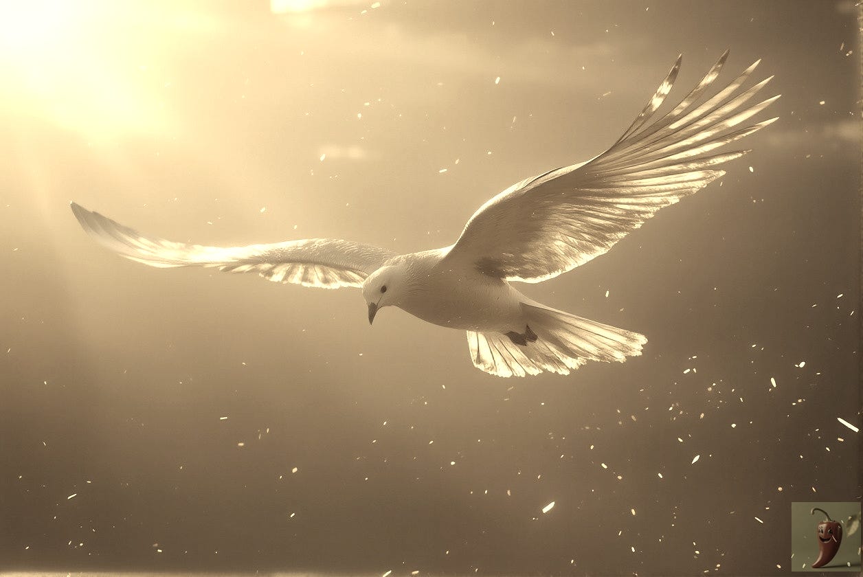 A Dove - Representing Peace