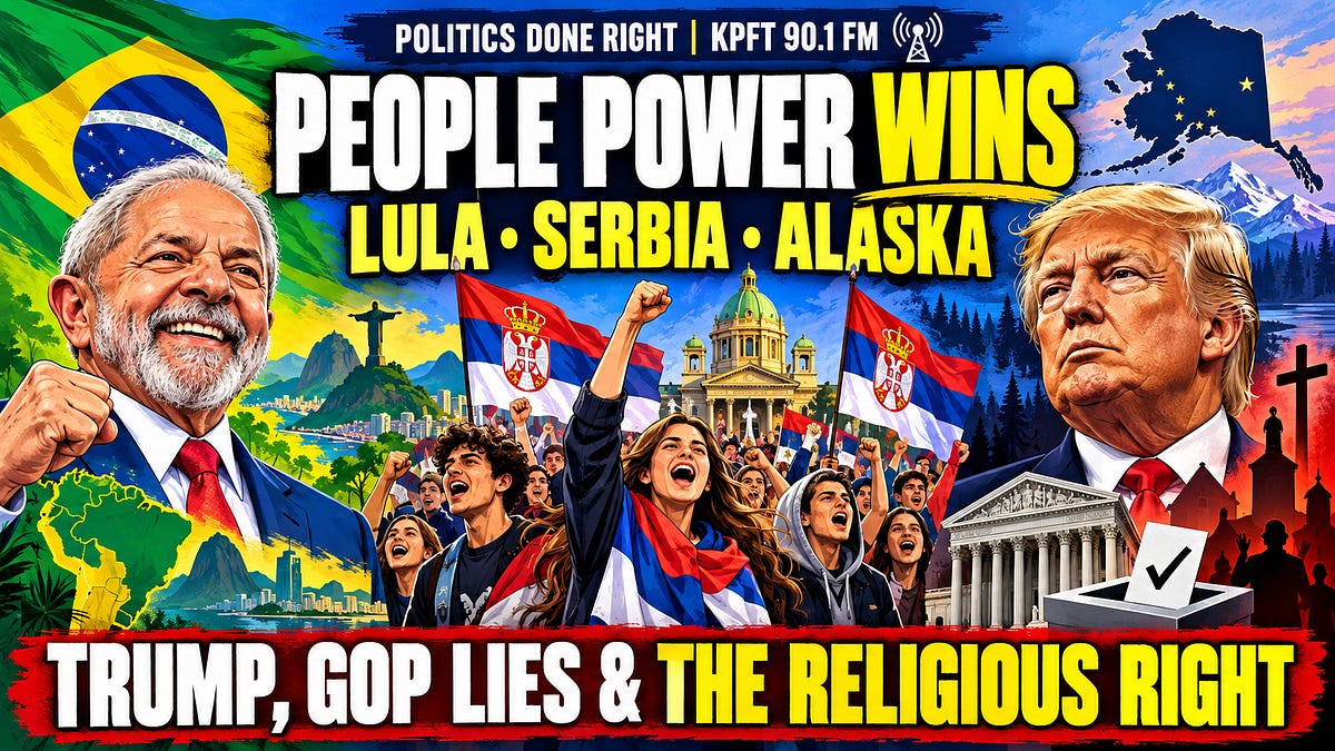 Lula Wins, Serbia Ousts Vučić, Trump Targets Alaska: Latin America’s ...