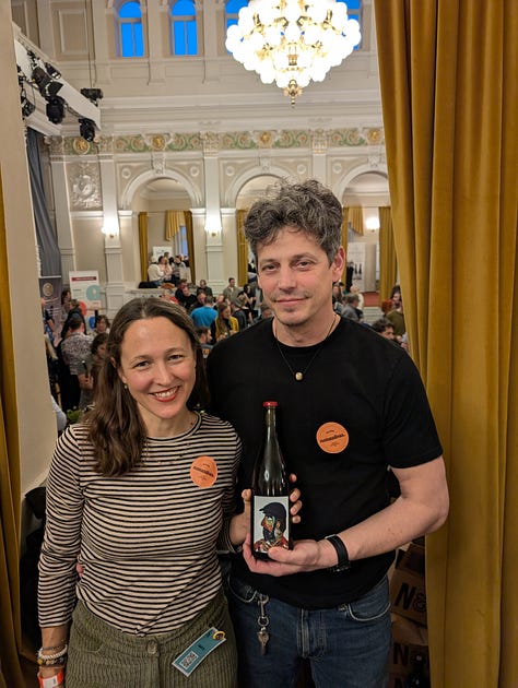 winemakers and tasters at Bottled Alive 2026, Tábor, Czechia