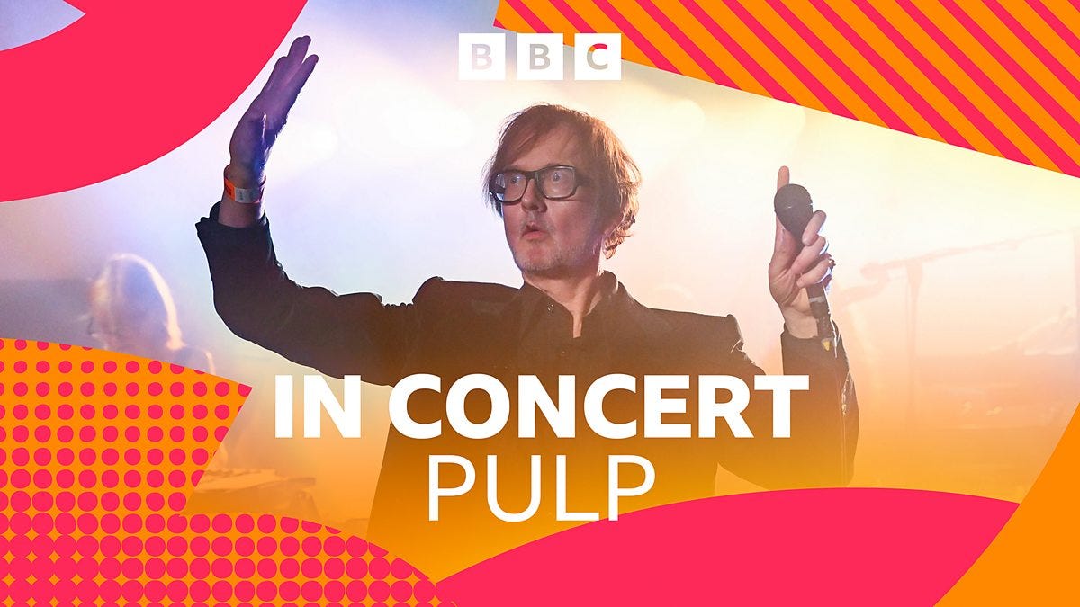 BBC Radio 2 - Radio 2 In Concert, Pulp