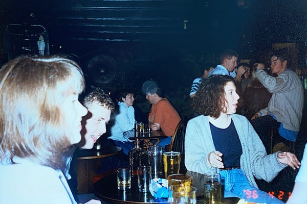 Pictured: Author about to tell a really great joke to (unaware) no one Pictured: Author about to tell a really great joke to (unaware) no one
