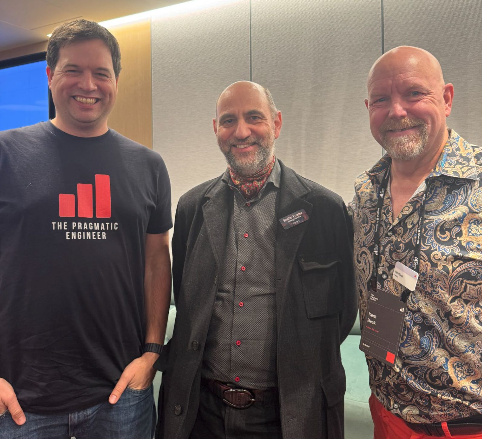 Cycles of disruption in the tech industry: with software pioneers Kent Beck & Martin Fowler