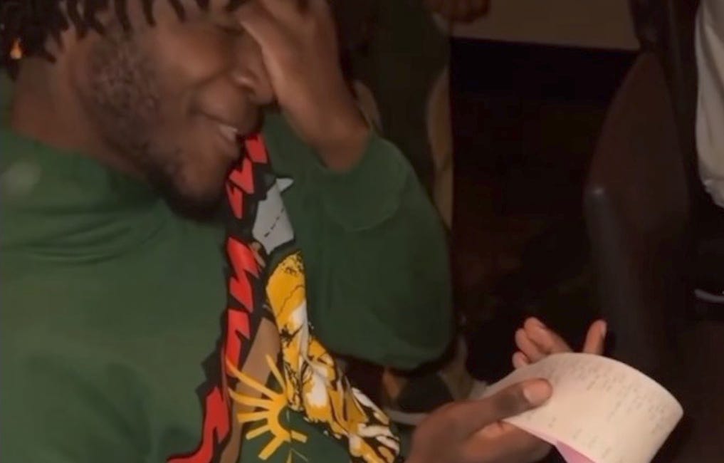 Pacers rookie Jarace Walker stuck paying for players' steakhouse dinner (VIDEO)