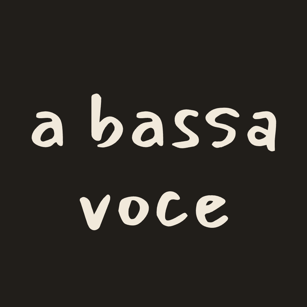 A bassa voce