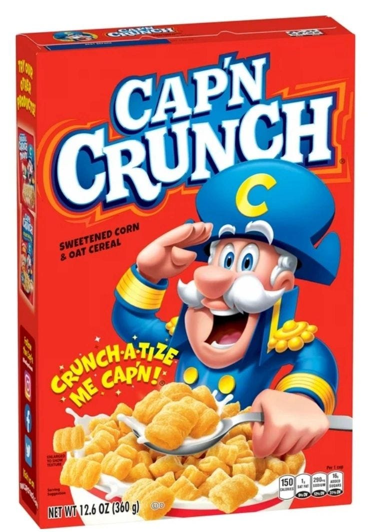 I no longer eat this particular cereal, but the memories are sweet!