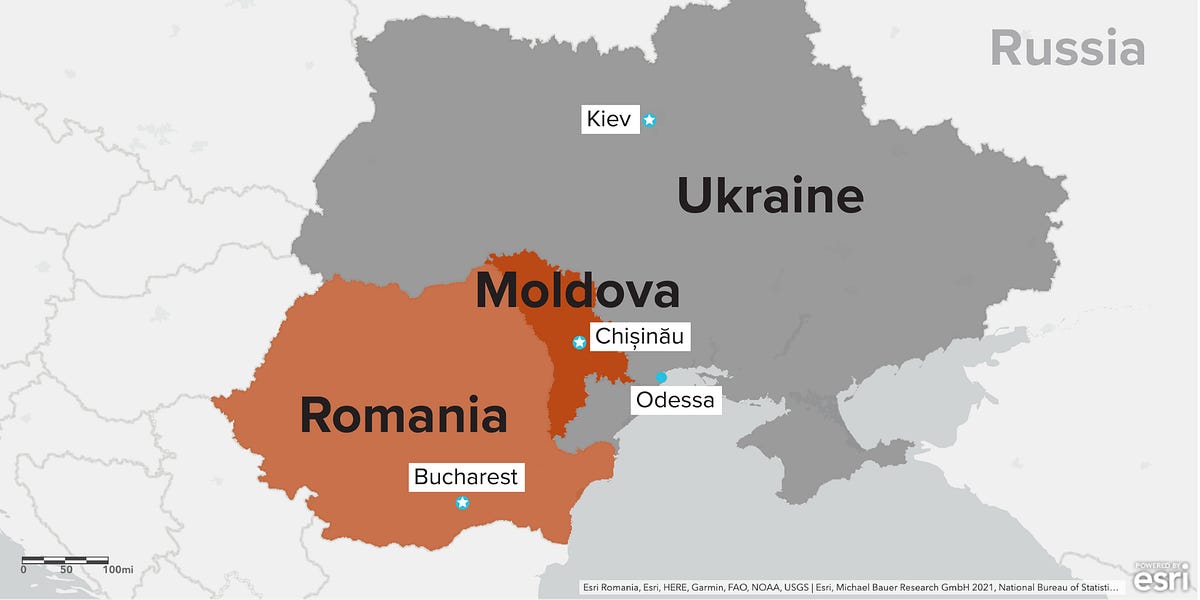 If Russia takes Odessa, Moldova becomes a flashpoint - the little 'half-Russian' European country which matters