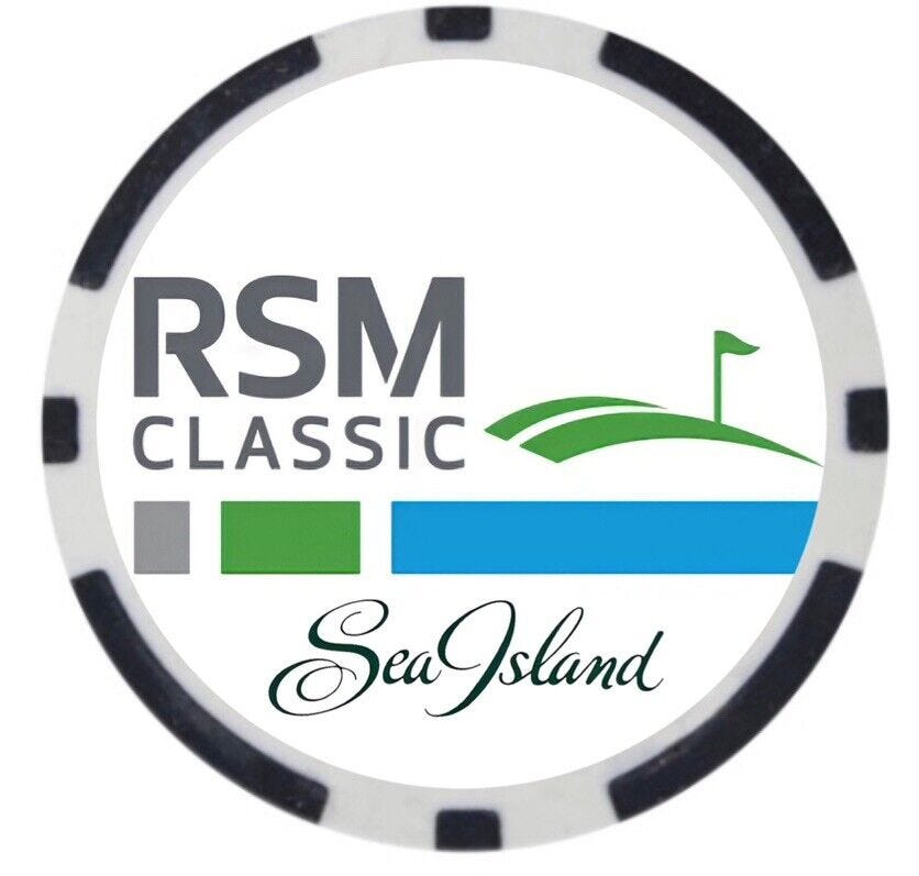 THE RSM CLASSIC at Sea Island Resort 2022 - POKER CHIP - BALL MARKER | eBay