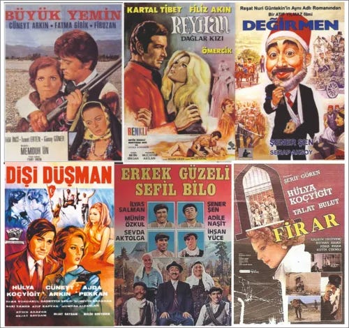 Vintage Turkish Yesilcam Movies over 40 movies - Picture 1 of 22