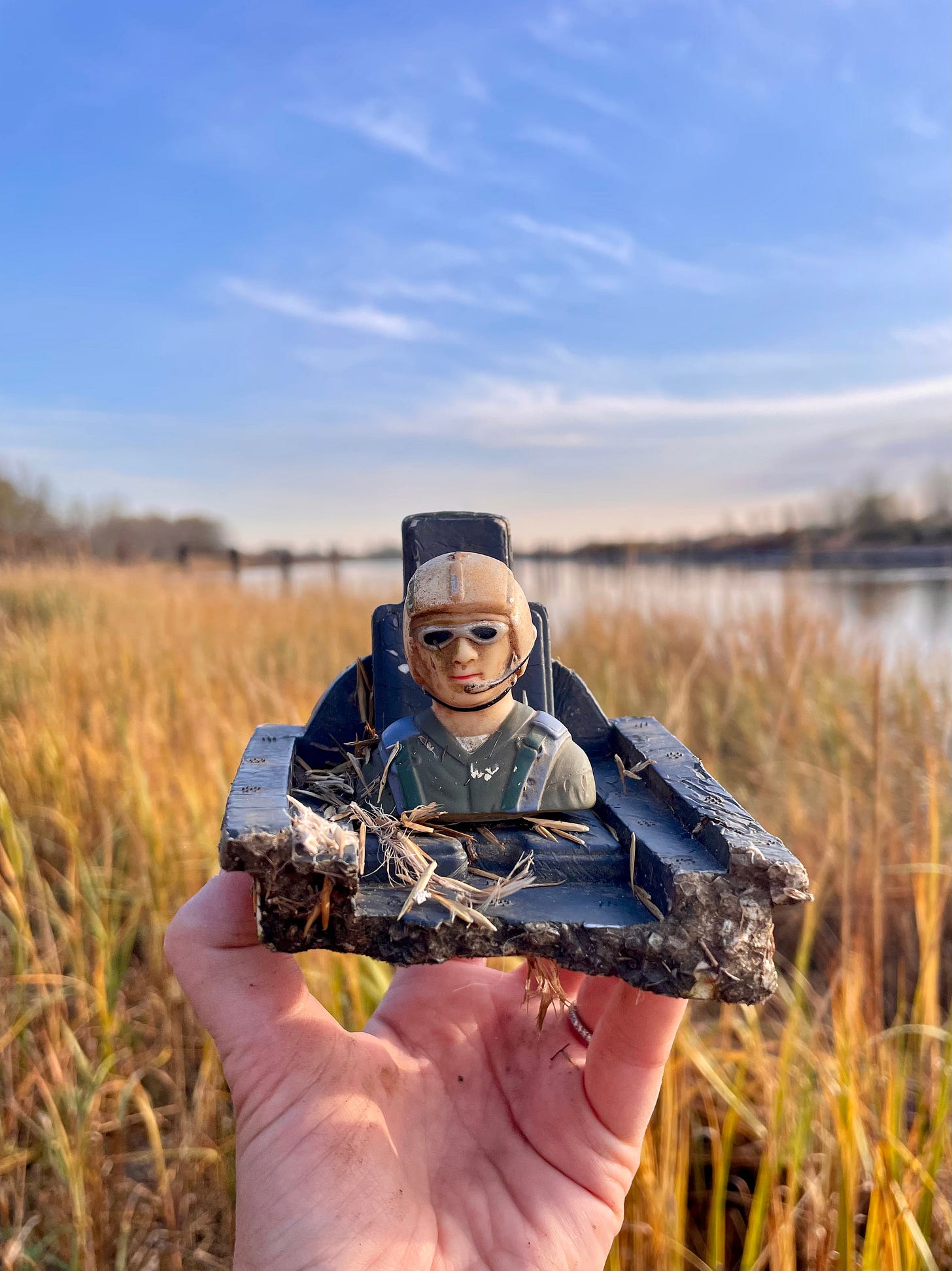 Boat old vintage found item