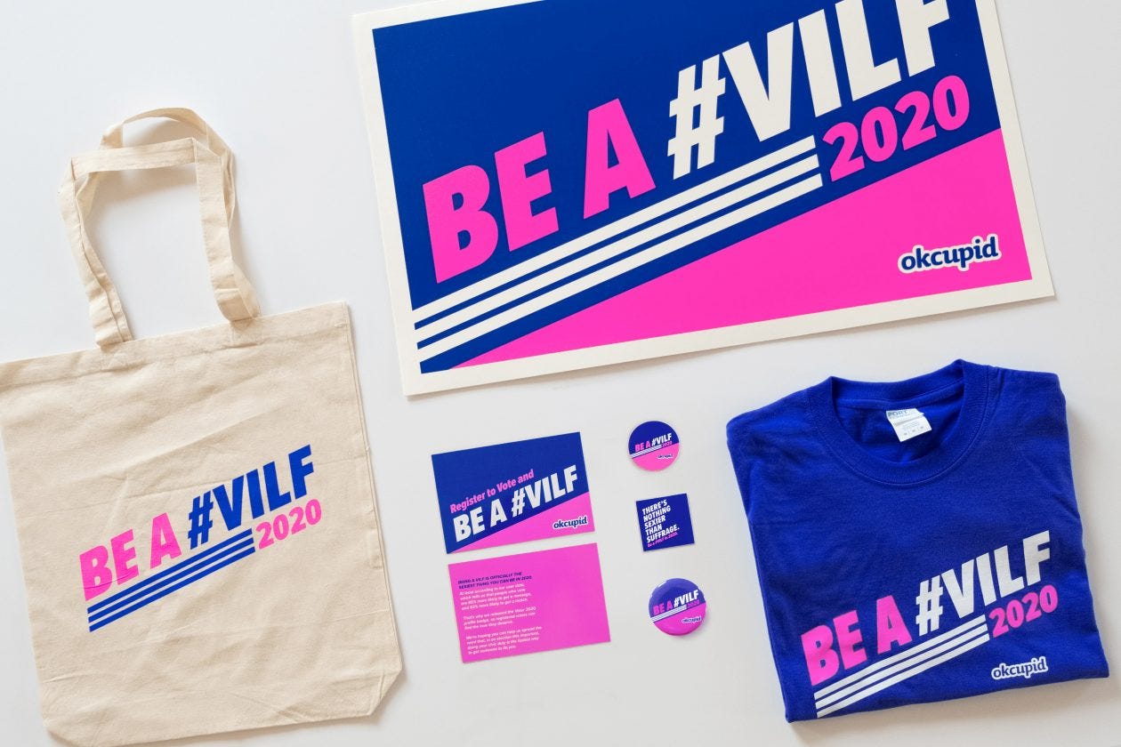 OkCupid US Campaign Goes Viral With Hilarious VILF (Voter I’d Like To F*ck) Campaign OkCupid US Campaign Goes Viral With Hilarious VILF (Voter I’d Like To F*ck) Campaign