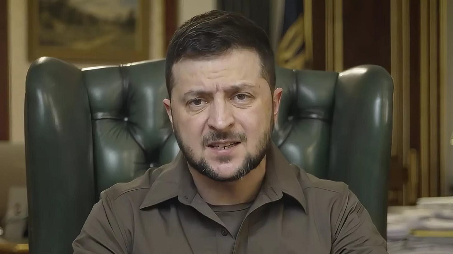 President of Ukraine Volodymyr Zelensky during a televised address - RIA Novosti, 1920, 04/07/2022