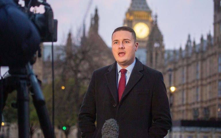 Wes Streeting wants to prioritise 'health inequalities' that affect women and ethnic communities - Tayfun Salci/Alamy Live News