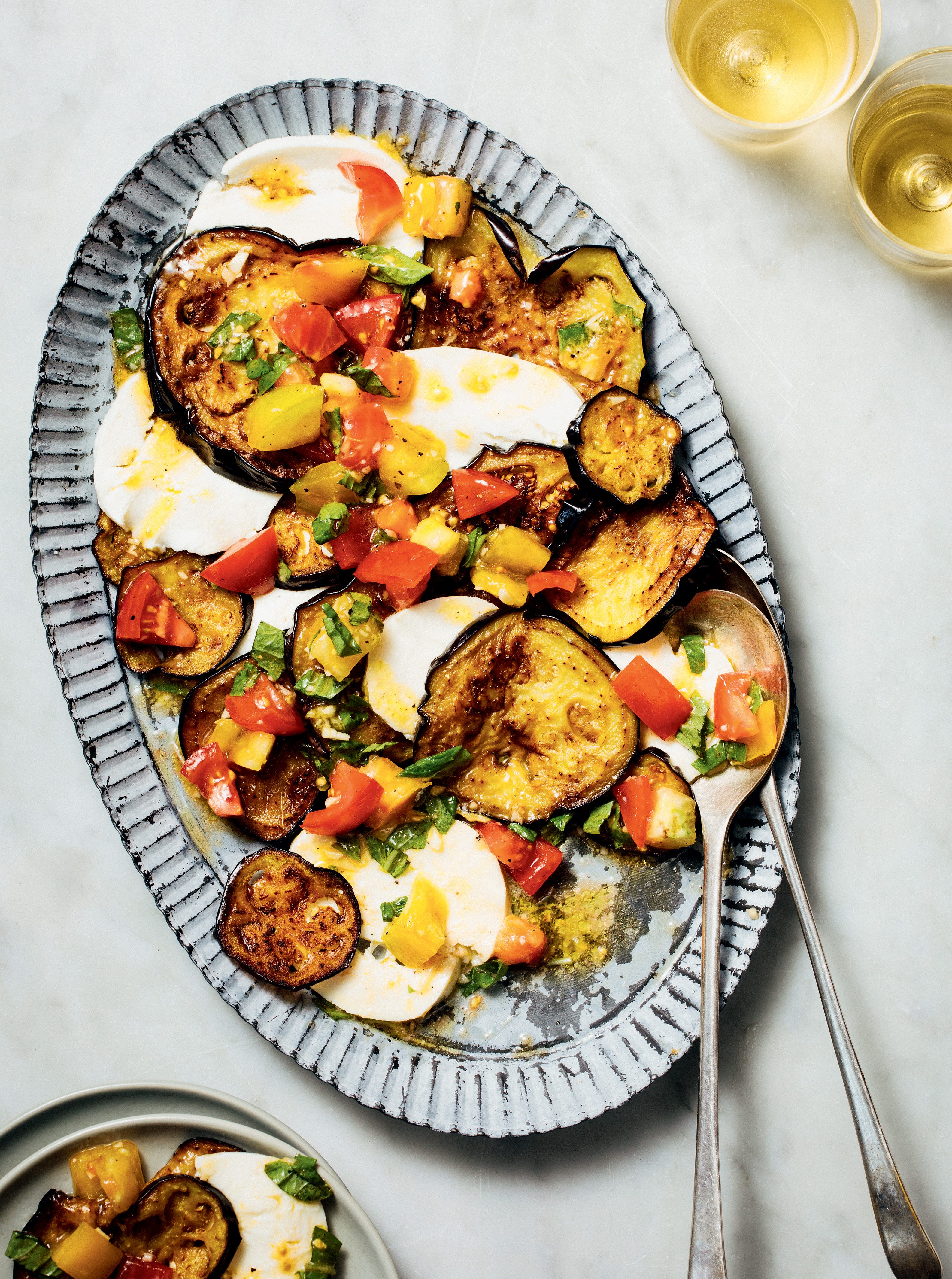 A Summery Take on Eggplant Parm - by Jenny Rosenstrach