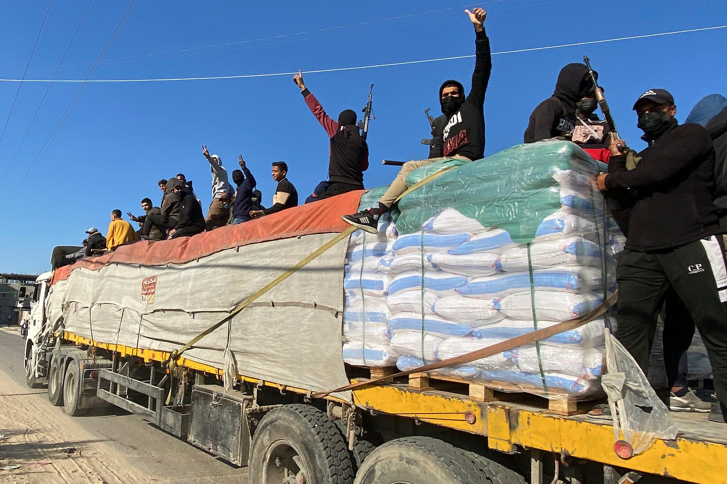 Headed to north Gaza, aid trucks face gauntlet of armed looters and  starving civilians | The Times of Israel