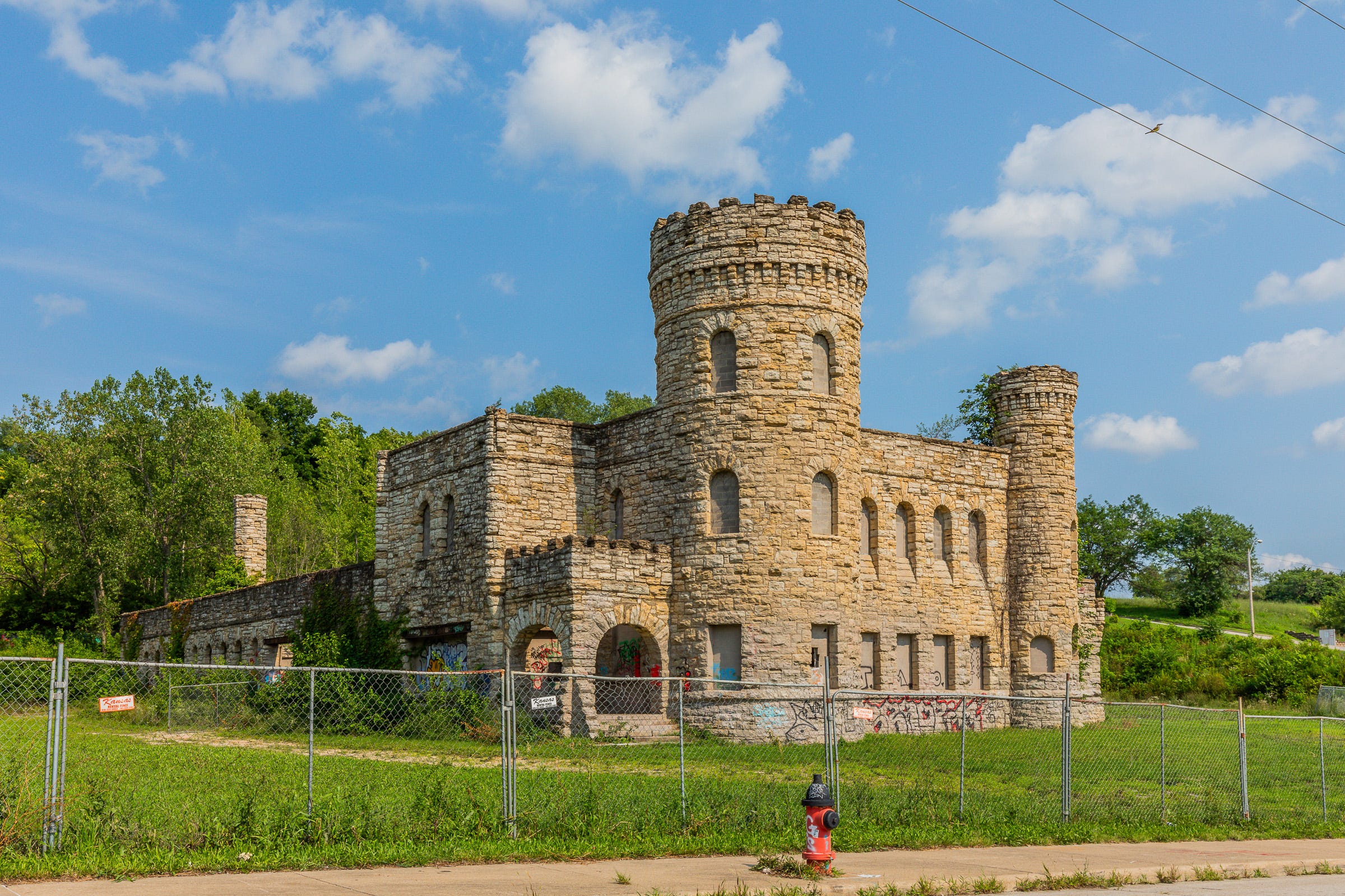 City Workhouse Castle - Kansas City Then vs. Now