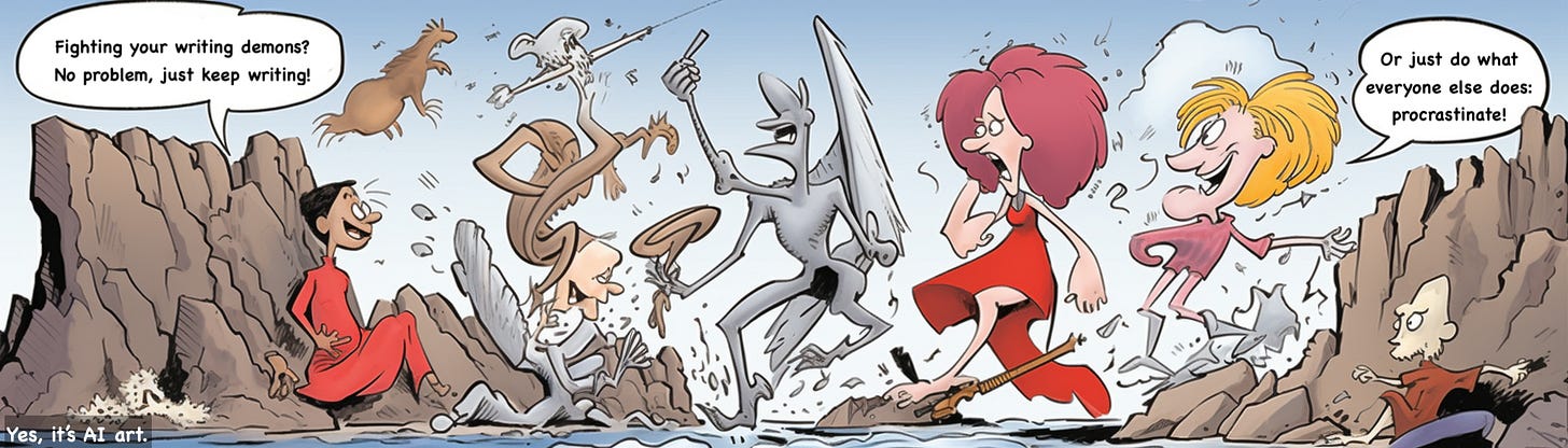 Bad advice from other writers.