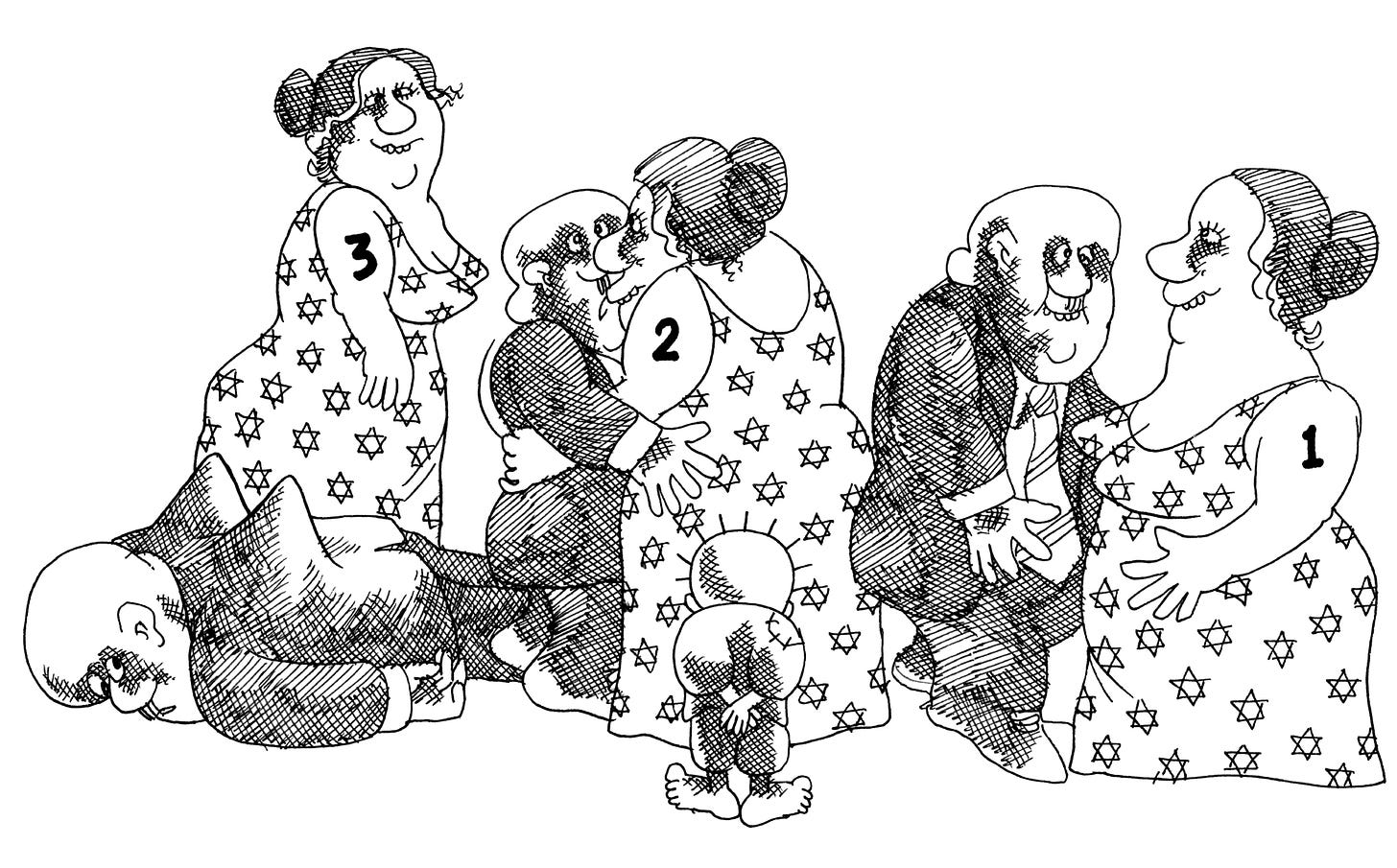 'Amel-Ba'al, Canaan48, Palestine, Art by Naji al-Ali