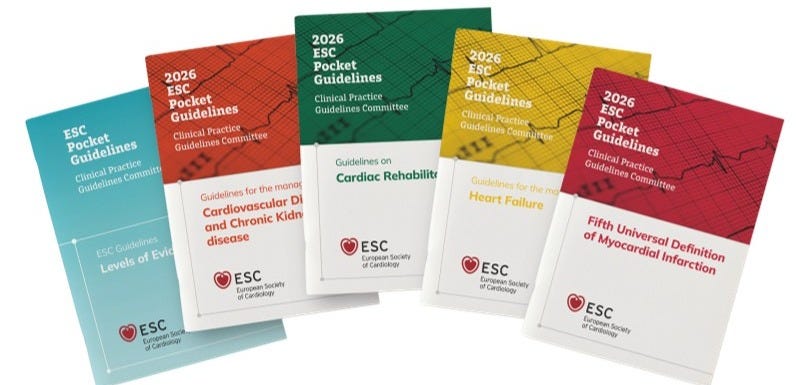 The ESC Guidelines 2026 have been published | European Society of Cardiology News The ESC Guidelines 2026 have been published | European Society of Cardiology News
