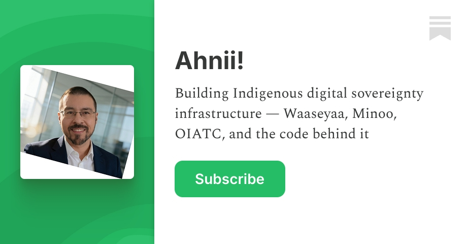 Ahnii! | Russell Jones | Substack