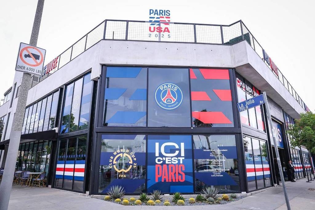 The Magic Of Paris Comes Alive Inside PSG's New L.A. Pop-Up