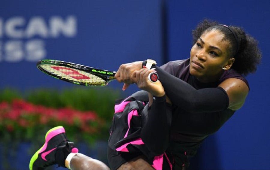 serena williams digs deep to hit australian open quarter finals 2017 images serena williams digs deep to hit australian open quarter finals 2017 images