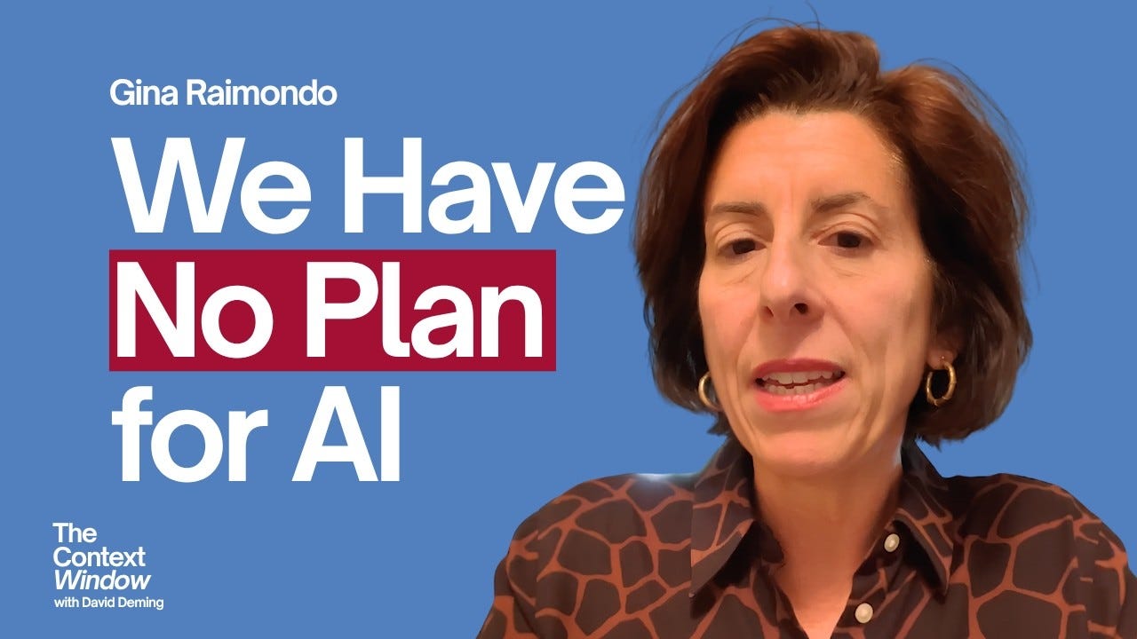 "There's really almost no incentives to invest in people": ex-Commerce Secretary on AI "There's really almost no incentives to invest in people": ex-Commerce Secretary on AI