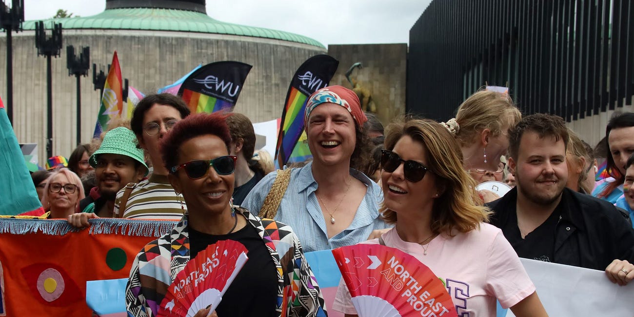 Pride brings colour and crowds to Newcastle streets