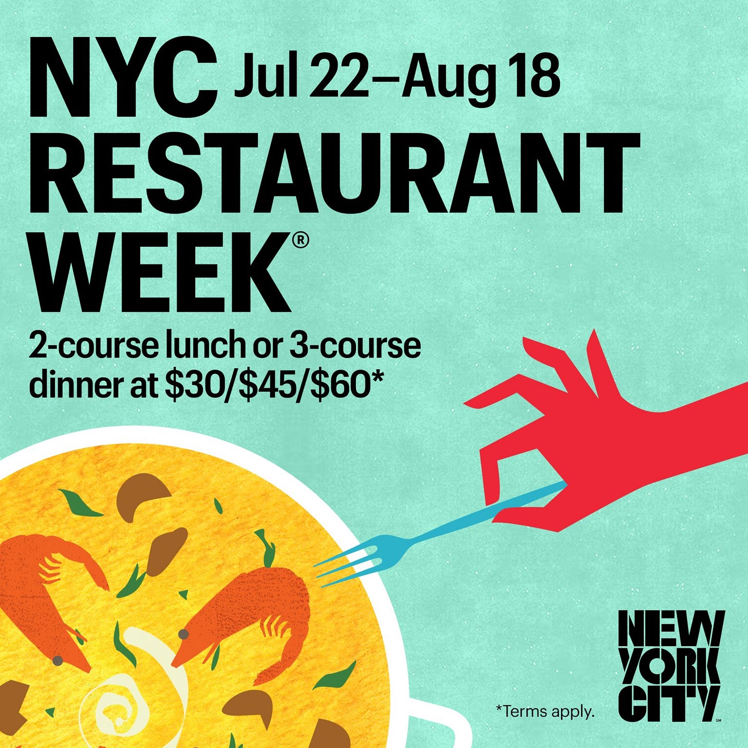 City Life Org - Reservations Now Open for Summer NYC Restaurant Week 2024