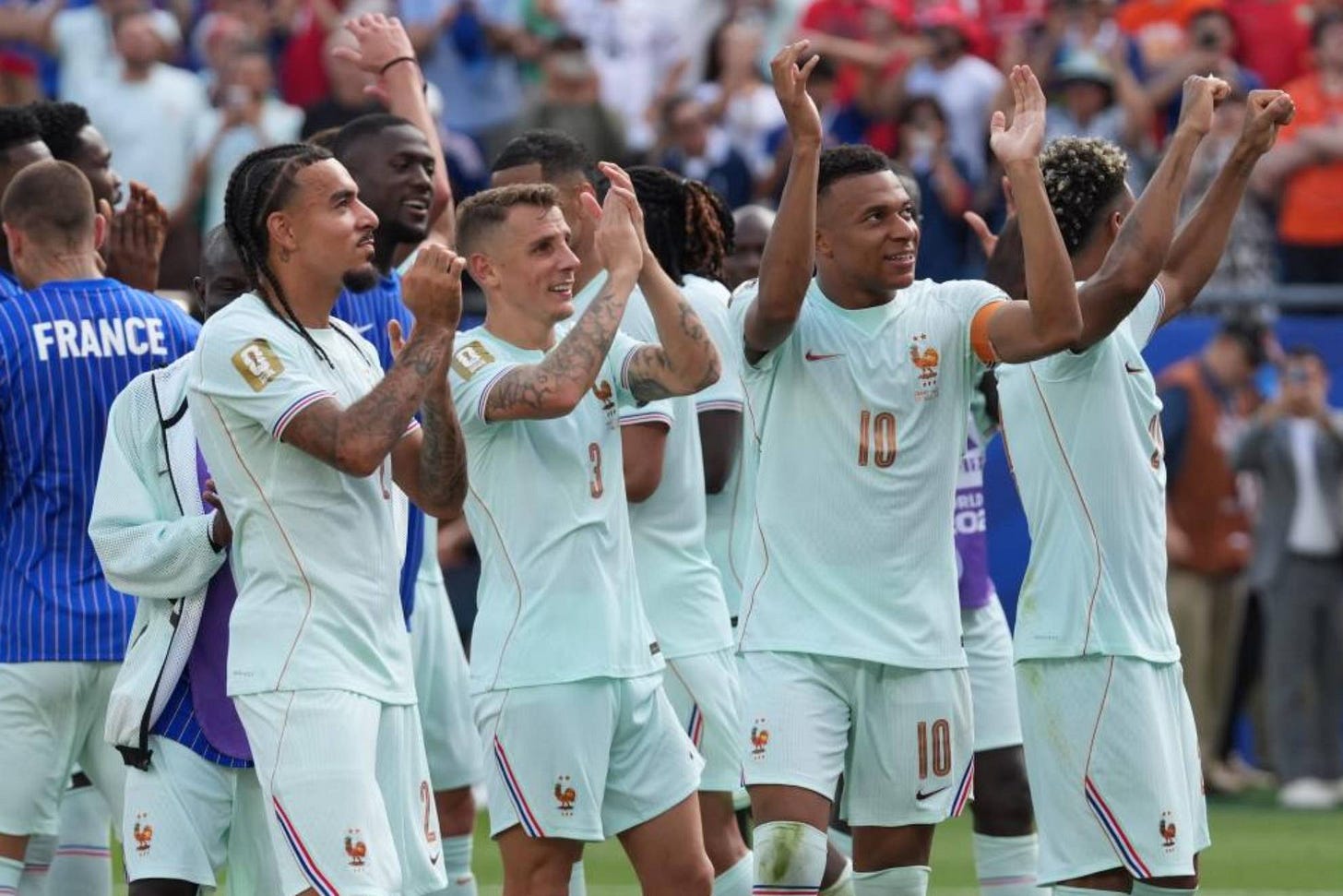 Las mil caras de Francia para dominar en el Mundial Las mil caras de Francia para dominar en el Mundial