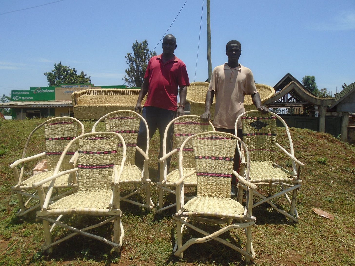 Busia Marachi Tribe Excel in Artisan Furniture