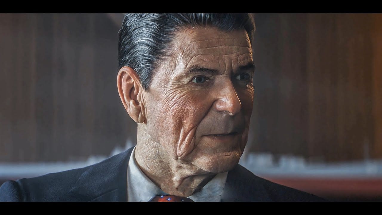 Meeting Ronald Wilson Reagan - Black Ops Cold War - 4K Meeting Ronald Wilson Reagan - Black Ops Cold War - 4K