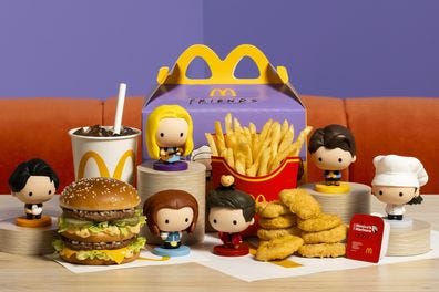 McDonald's Friends Happy Meal McDonald's Friends Happy Meal