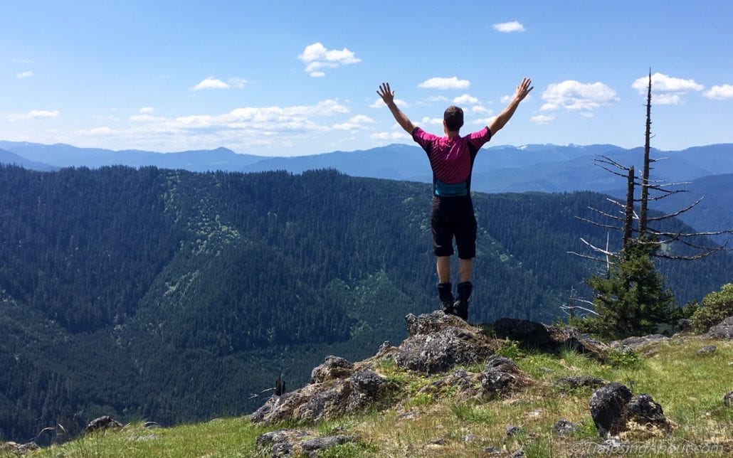The climb to Heckletooth Mountain might just pop an artery, but what a place for lunch.
