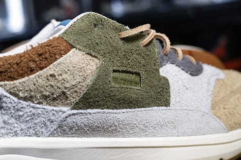 Hangtags, Tennessee details, and layers of suede