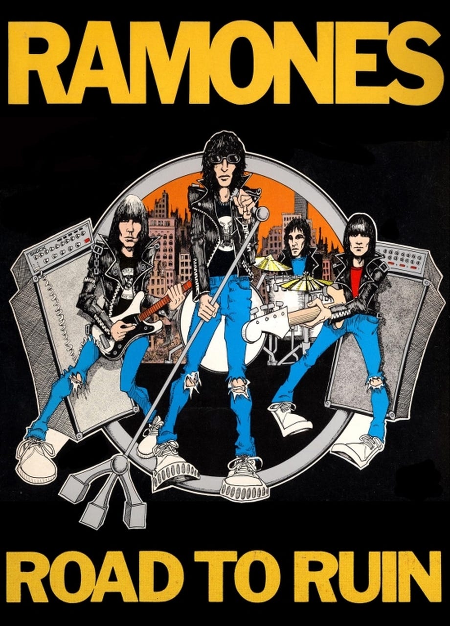 Ramones Ruin Road To Ruin Poster Poster Print - Item # VARXPS0913 - Posterazzi Ramones Ruin Road To Ruin Poster Poster Print - Item # VARXPS0913 - Posterazzi
