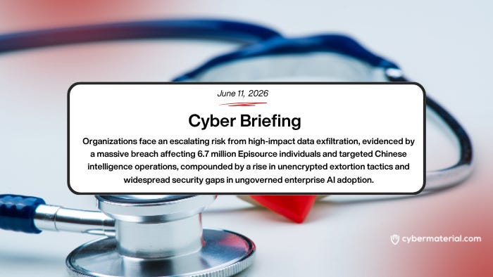 Cyber Briefing – June 11, 2026: CyberMaterial