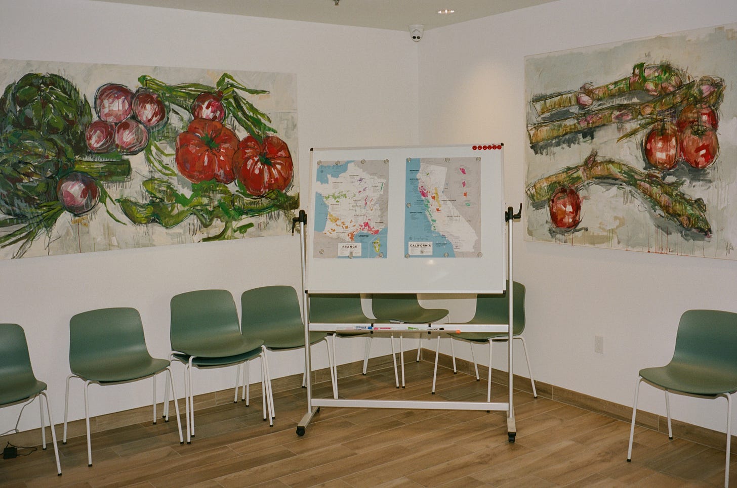 Inside Tomat's event space