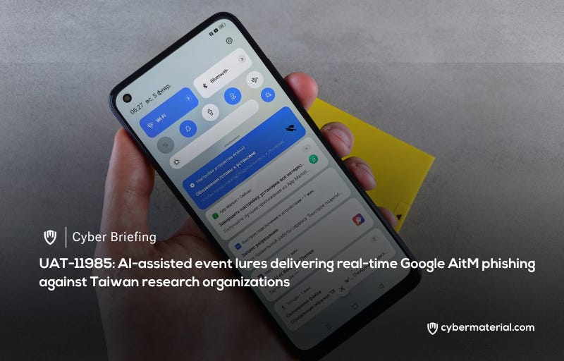 AI-Assisted AitM Phishing Targets Taiwan