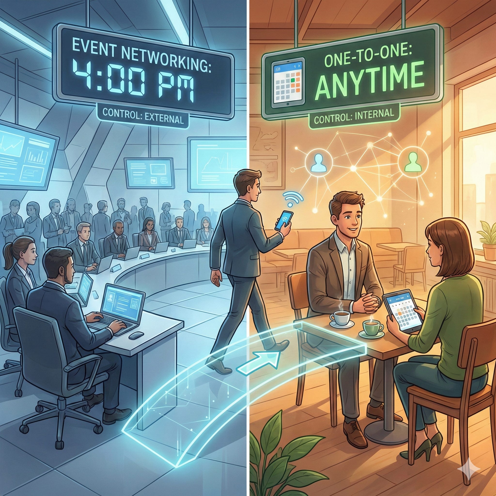 What It Looks Like When You Network on Your Own Terms