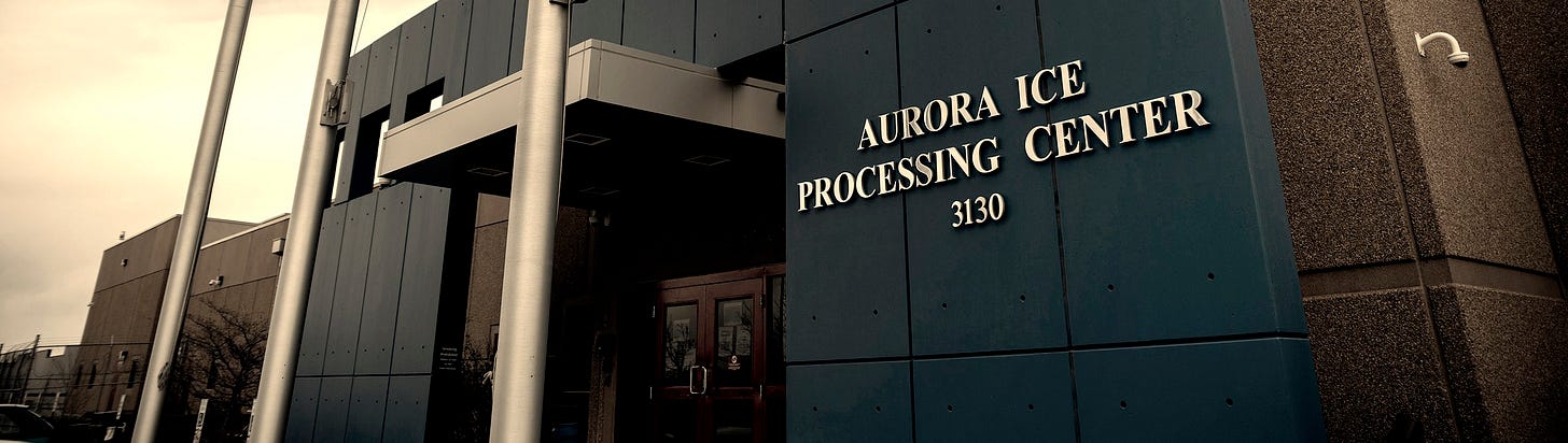 A day in immigration court inside the Aurora detention center - The ...