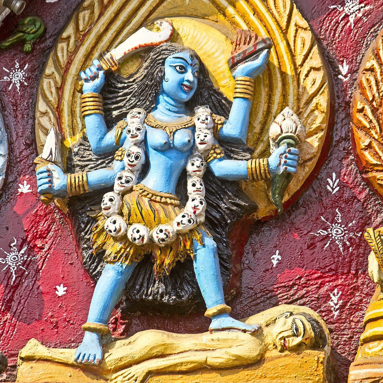 Image of Kali, the Hindu Goddess