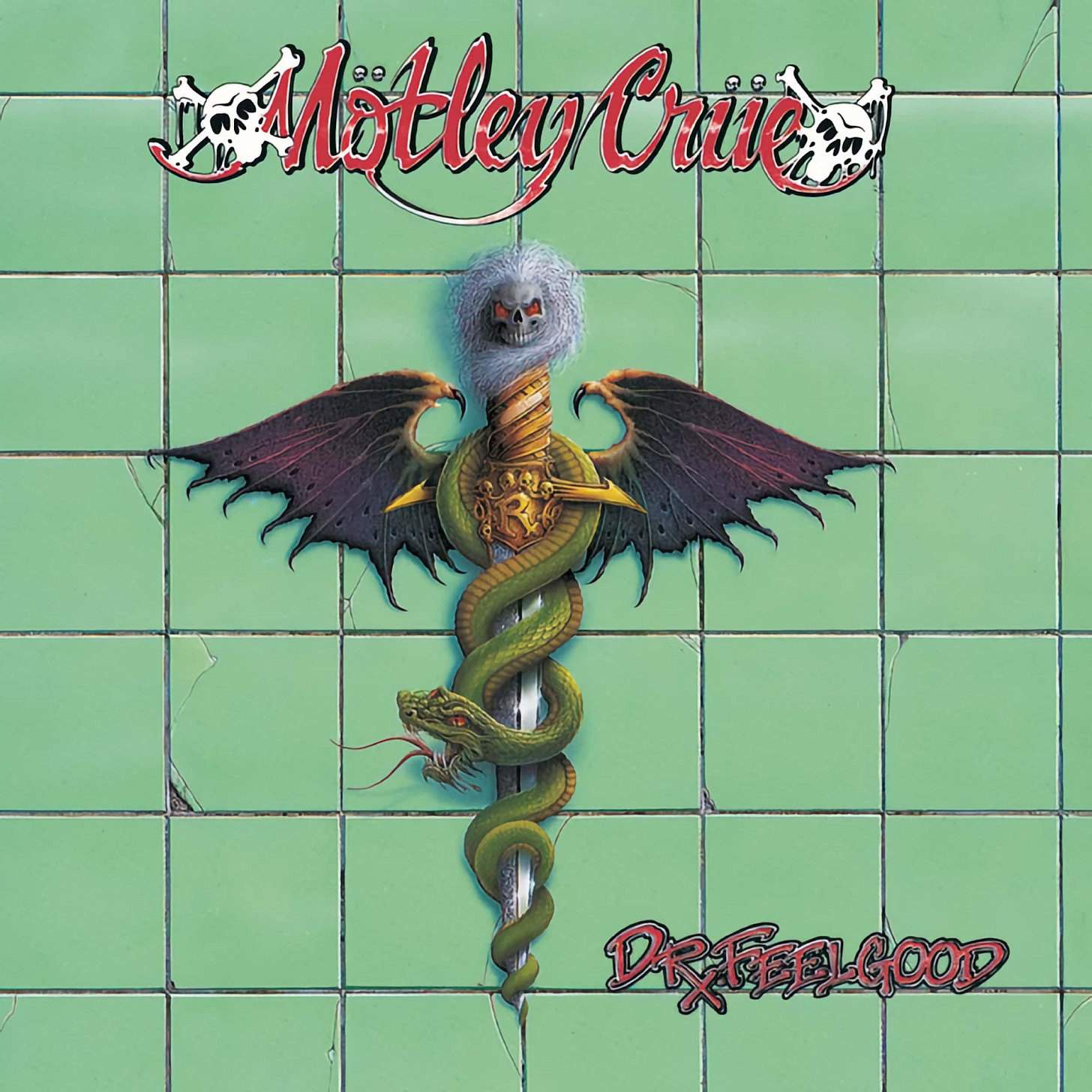 cover for motley crue's album dr. feelgood