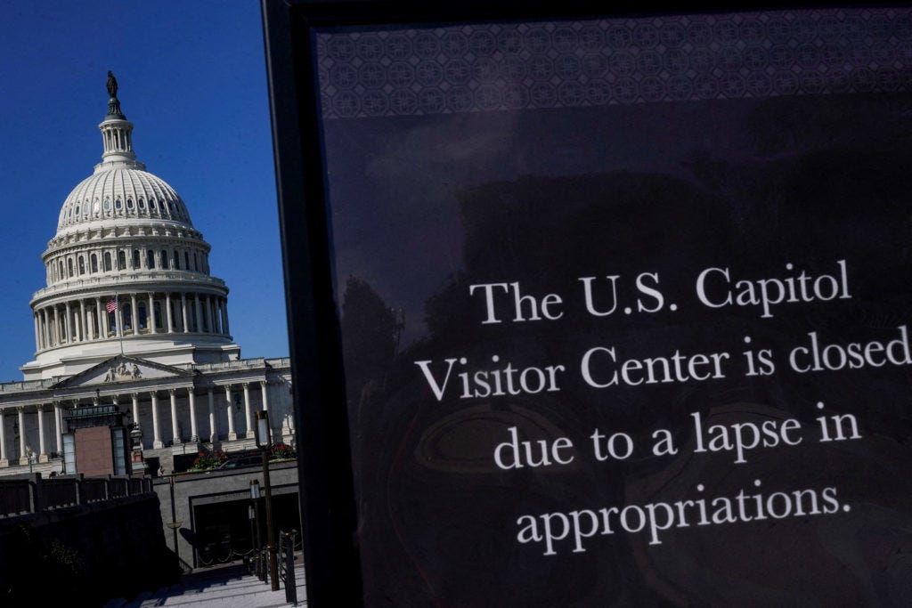 U.S. Capitol Visitor Center closed due to government shutdown amid appropriations lapse